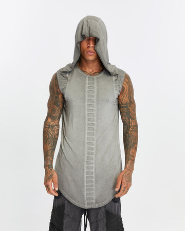 Mens Hooded Tank Top