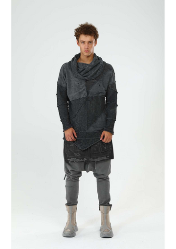 Men's Trousers with Front and Back Extra Layers