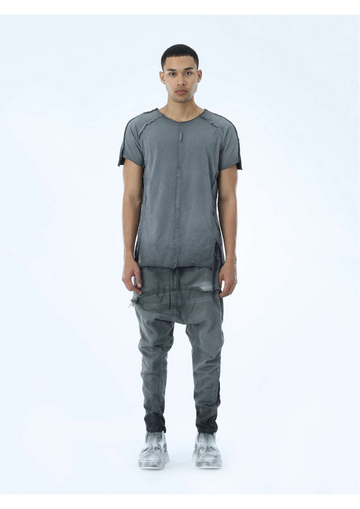 Low Crotch & Garnished Men's Trousers