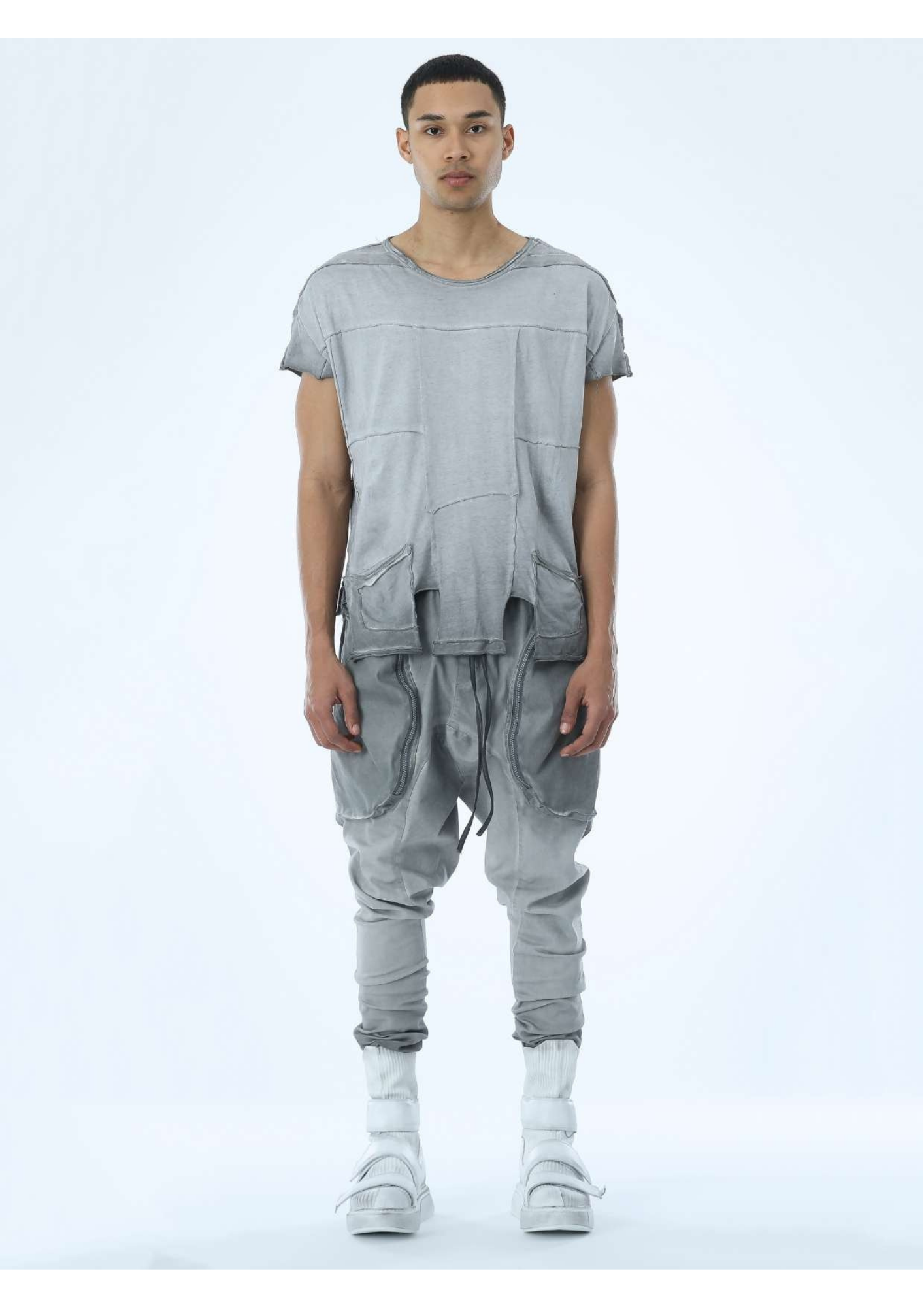 Zipper Pockets Trouser
