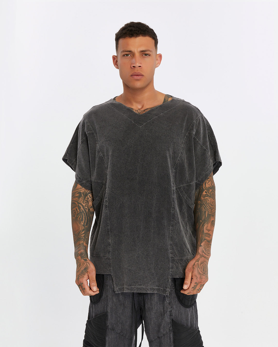 Men’s T-Shirt with Two Side Pockets