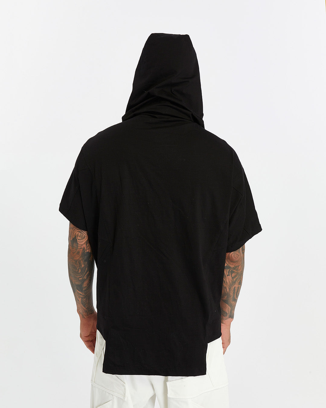 Short Sleeve Men’s Cardigan - Black