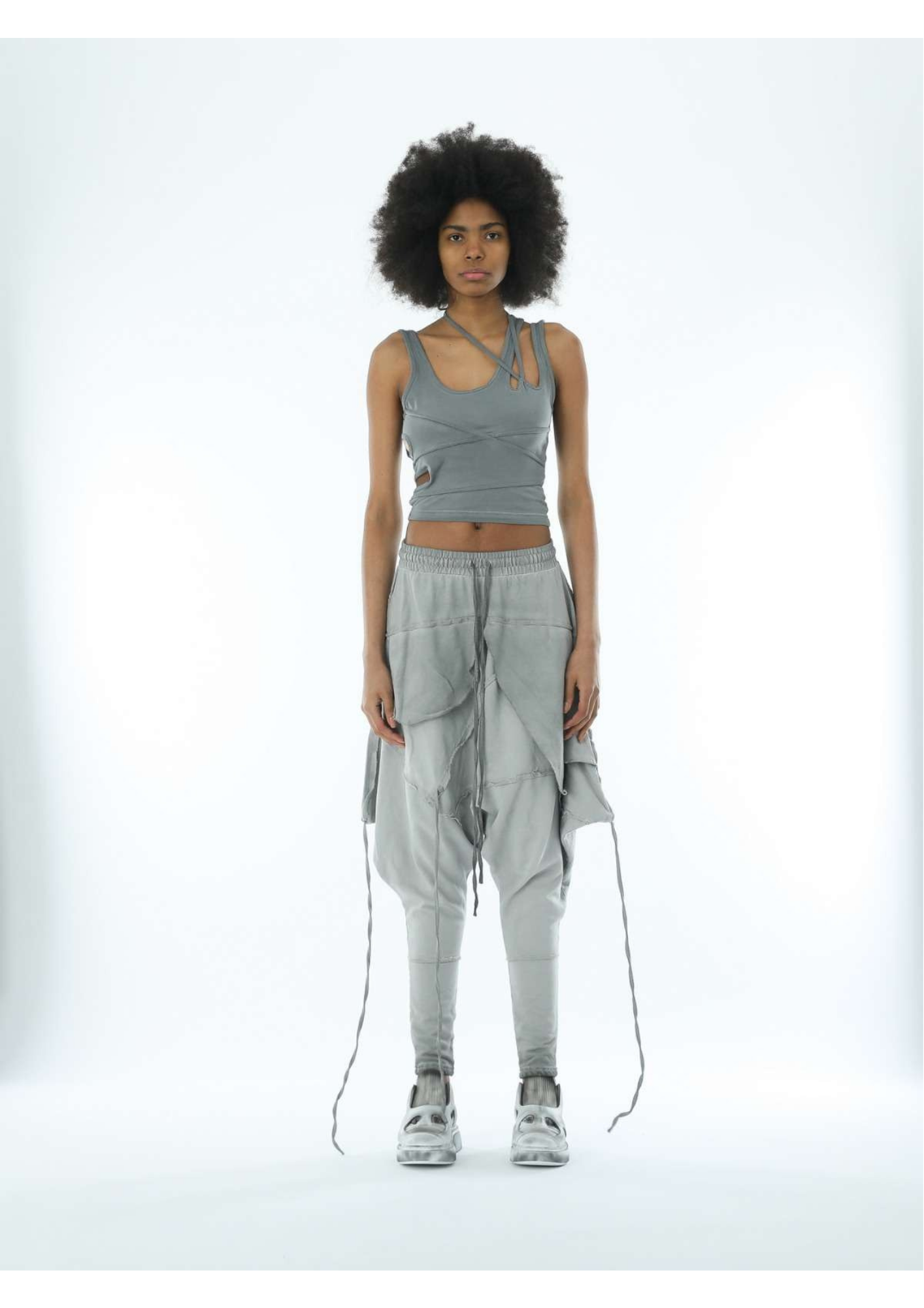 Womens Pants with Drop Crotch