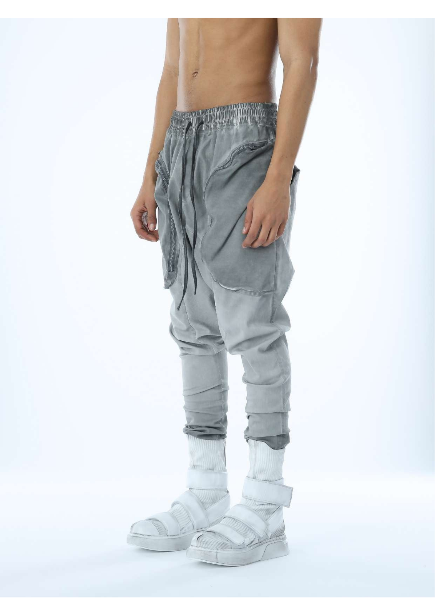 Zipper Pockets Trouser