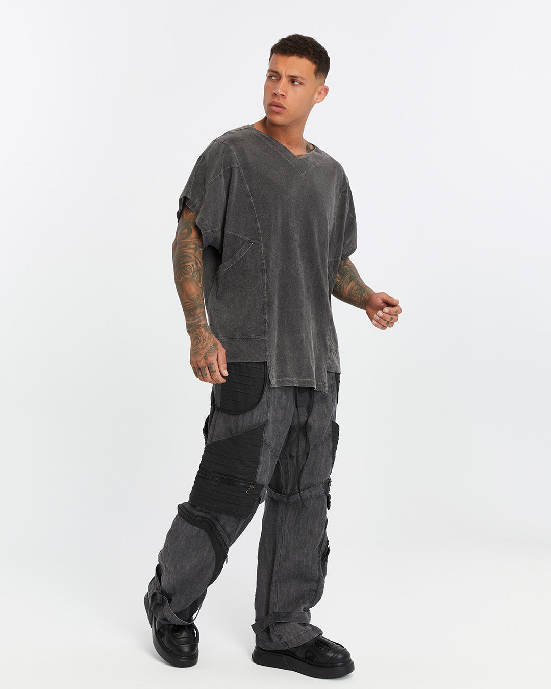 Men’s T-Shirt with Two Side Pockets