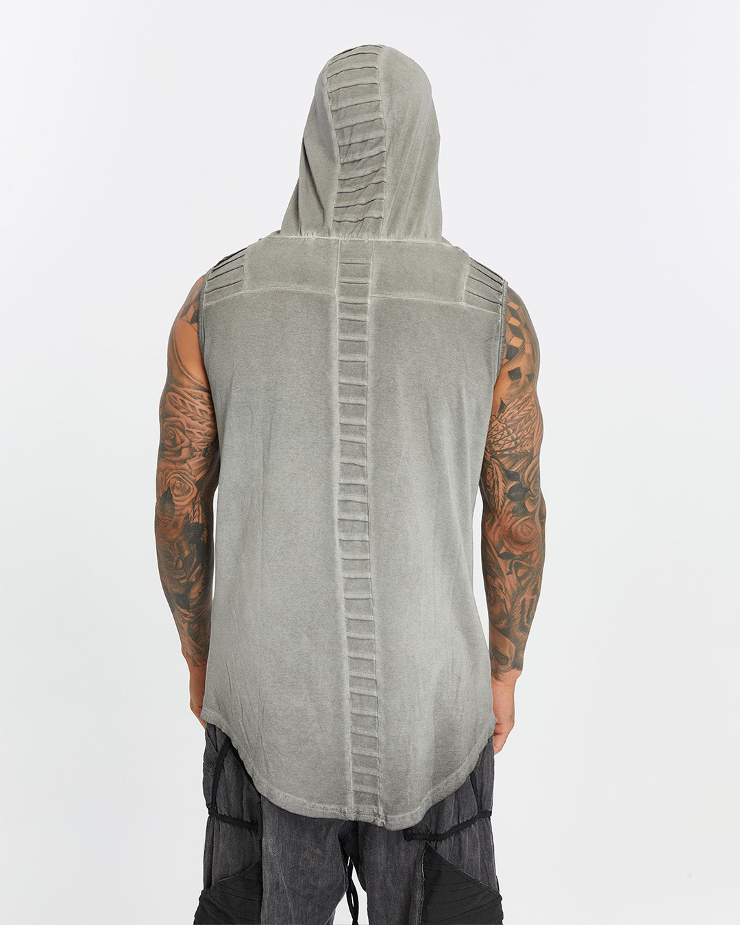 Mens Hooded Tank Top